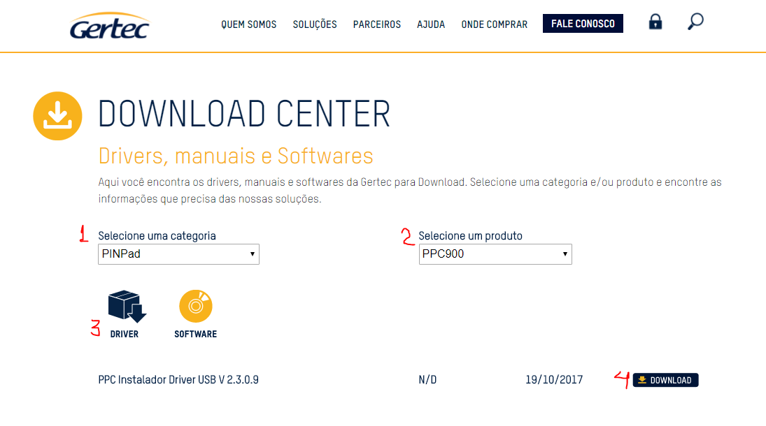 Ppc 900 pinpad Windows xp driver