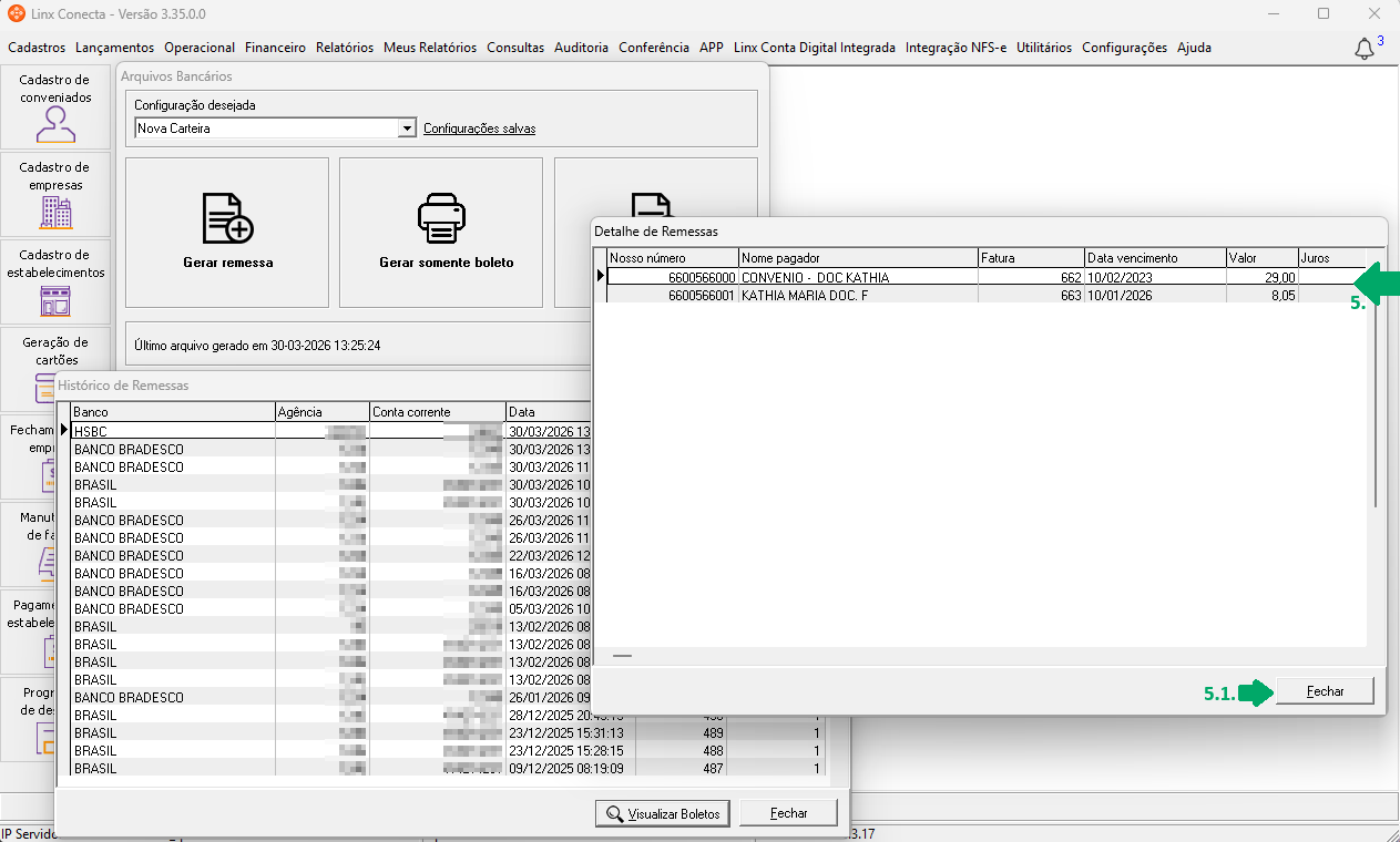 Farma > Linx Conecta - Gestão de Boletos - Como visualizar o histórico de remessas > image-2026-3-30_14-39-15.png