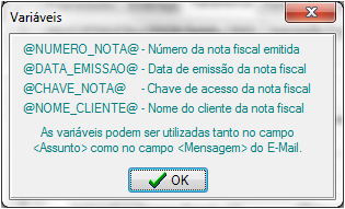 Automotivo > Integração NFSe Linx DMS e BRAVOS > Manutenção Empresa Revenda_Parâmetros_NFe_Email_Variáveis.png