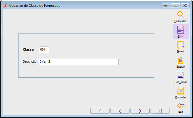 Shopping - Easy Linx > Classe - Fornecedor > easylinx_cadastro_fornecedor_classe1.png