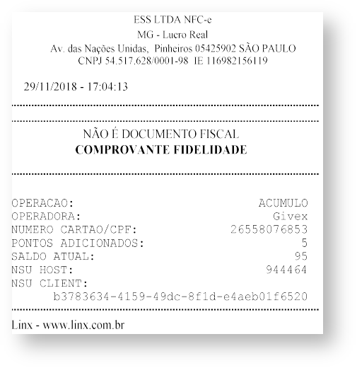 Comprovante Comprovante