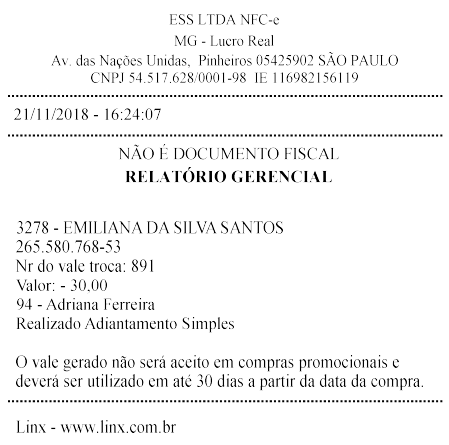 Relatório Gerencial