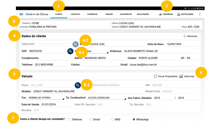 Manual Mobile Hyundai Utilização - Automotivo - Linx Share