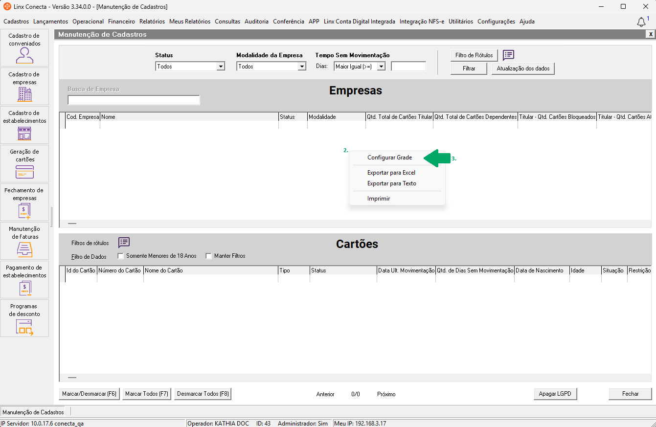 Farma > Linx Conecta - Manutenção de Cadastros - Como configurar a grade de empresas > image-2026-4-29_14-45-46.png