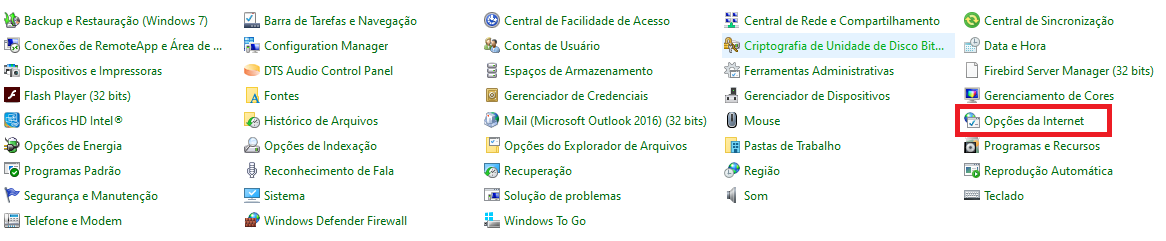 Food Service > Guia Bloco X para as lojas - Linx Degust > Painel de controle - opção de internet.PNG