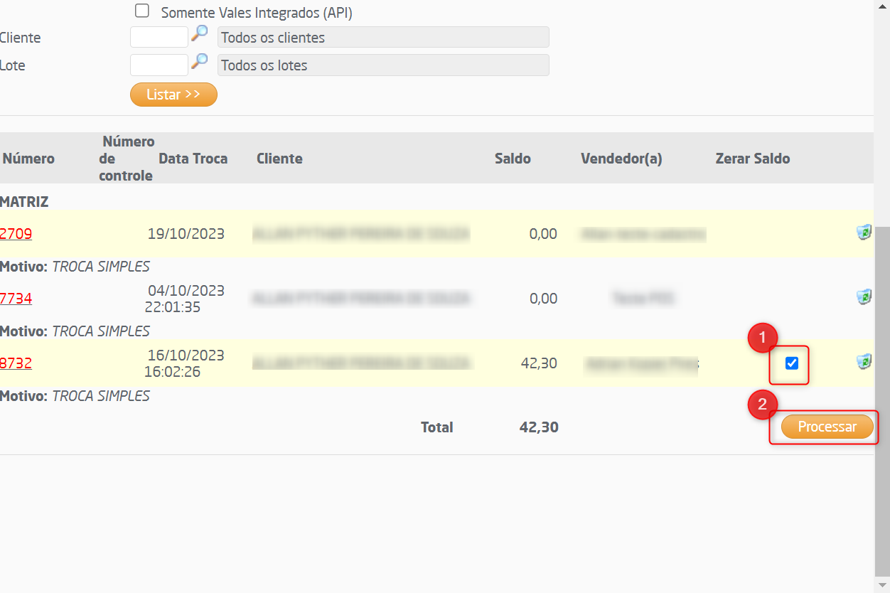 Shopping - Linx Microvix > Microvix ERP - Faturamento - Como zerar o valor de Vale-compras e Trocas > 2023-10-20_10h26_26.png