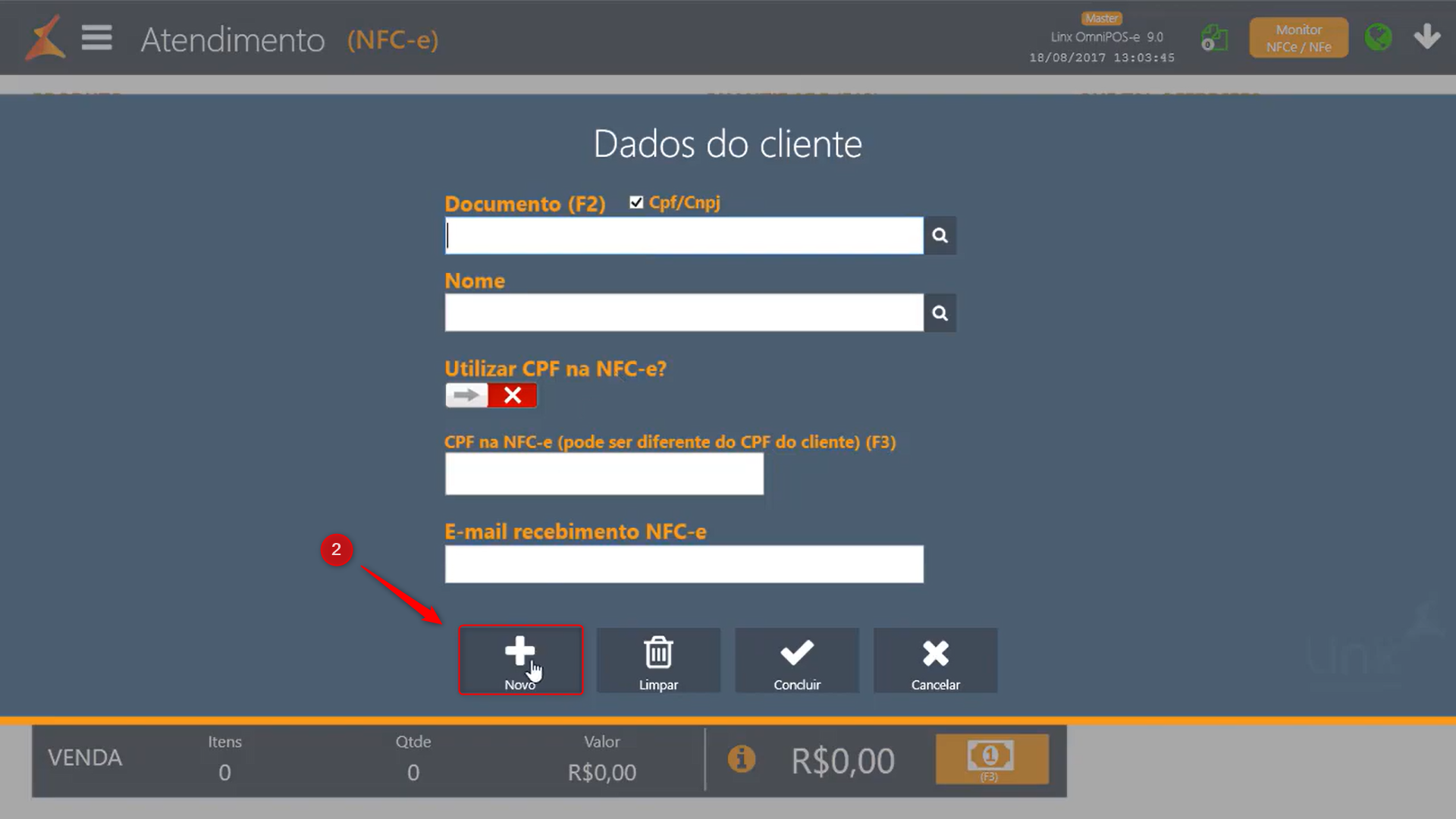 Shopping - Linx UX > Linx OmniPOSe - Cadastro - Como realizar o Cadastro um novo cliente > image-2024-4-18_10-22-7.png