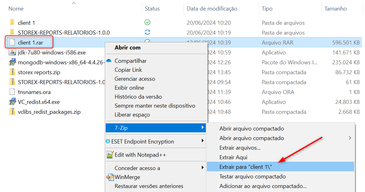 Linx storex client oracle como realizar a instala o e configura o