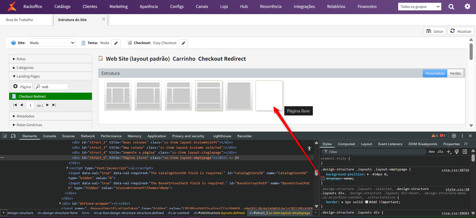Digital - Commerce > Configurando Checkout Redirect > image-2025-6-10_16-9-9.png