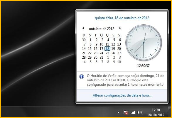 Como faço para alterar manualmente a hora e data do computador? - Postos -  Linx Share
